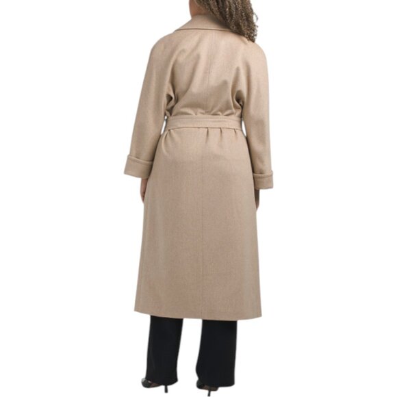 MADE IN ITALY Loro Piana Made In Italy Virgin Wool Belted Jacket - Picture 2 of 2